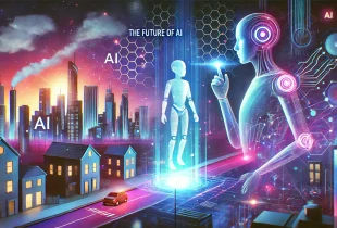 DALL·E-2024-12-09-18.01.45-A-futuristic-and-vibrant-digital-illustration-representing-the-theme-The-Future-of-AI_-Revolutionizing-Technology-with-Intelligent-Solutions.-The-im